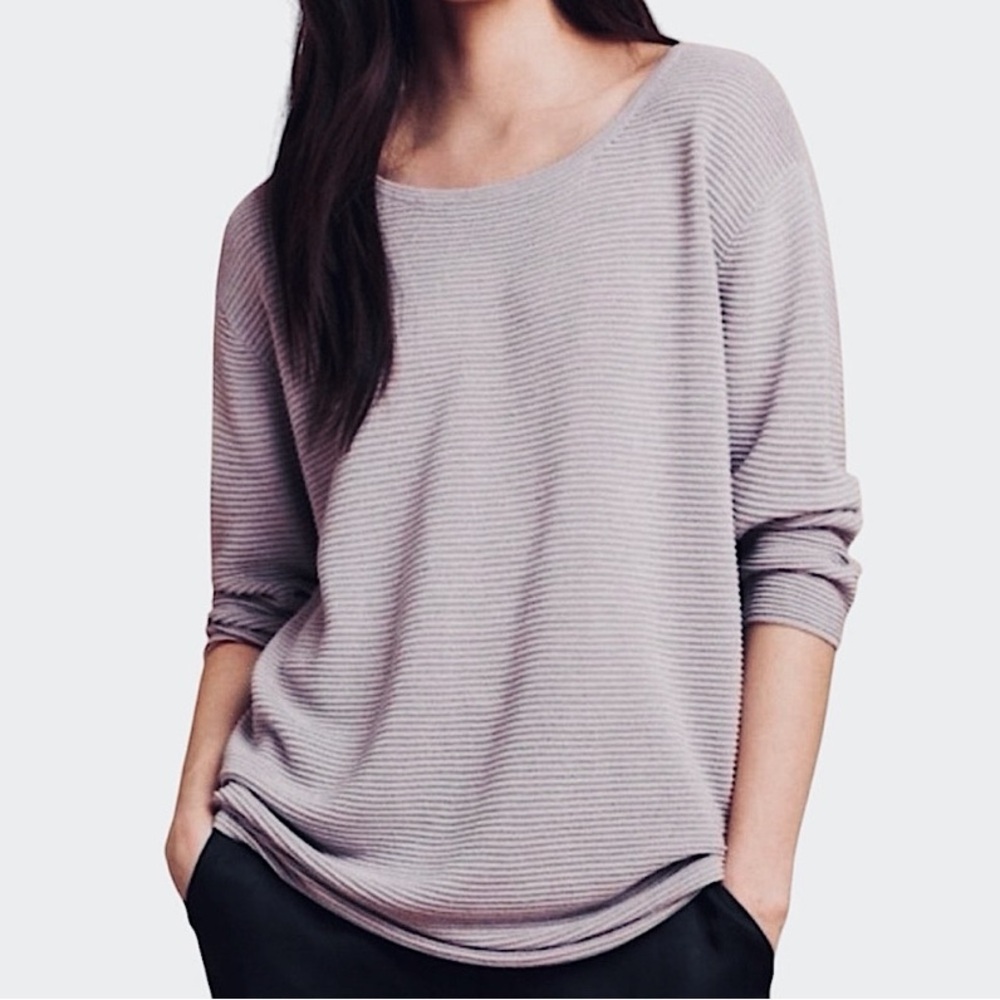 ARITIZIA WILFRED Blanchard Rib Knit Sweater
Lavender Medium